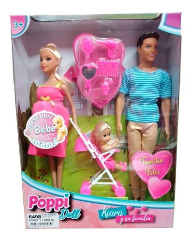 Barbie con bebe en hotsell la panza