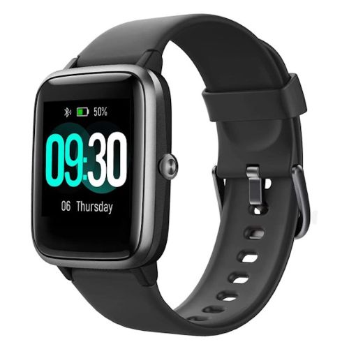 Willful - Reloj inteligente para teléfonos Android y teléfonos iOS Negro