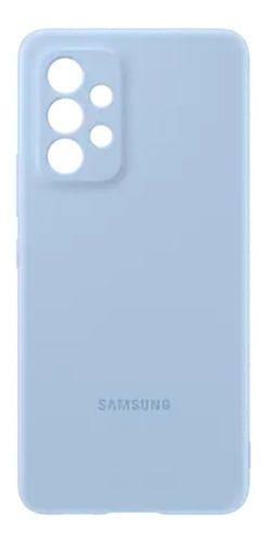 Funda Silicona Samsung Galaxy A53 5g Azul
