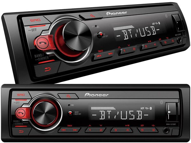 Gimnasta margen Guardia Stereo para Auto PIONEER Bluetooth Usb Mp3 Radio Am/Fm MVH-S215BT