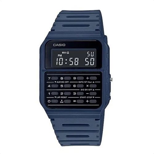 Reloj casio calculadora CA-53WF-2BDF Color de la malla Azul el mas popular  de las peliculas