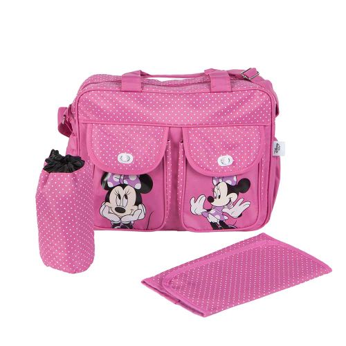 Bolso Maternal Disney Minnie Rosa