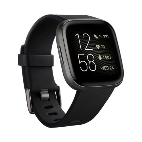 Smartwatch Fitbit Versa 2 NFC - BlackCarbon Aluminum