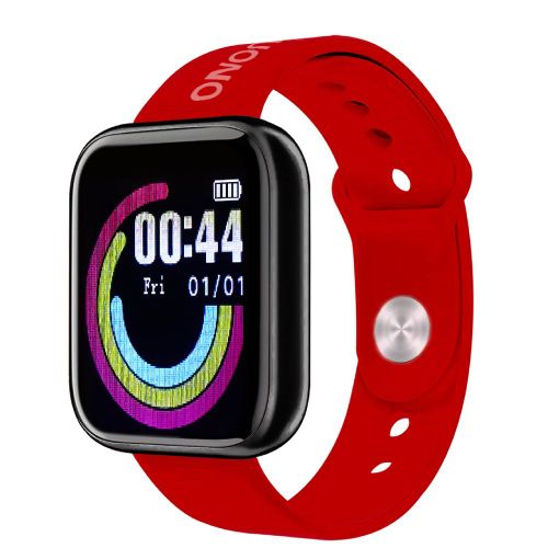 Reloj best sale inteligente rojo