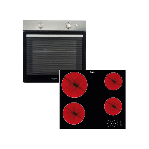 Combo Whirlpool Horno a Gas y Anafe Electrico