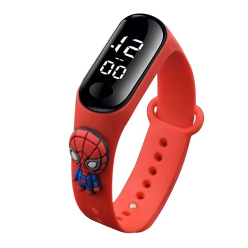 Reloj Deportivo Led Digital Infantil Nino Nina Regalo Spiderman