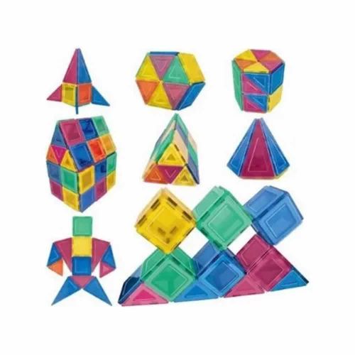 Bloques Magneticos Grandes Varias Formas y colores 42 Piezas MG23