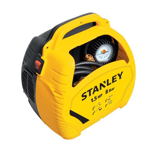 Compresor De Aire Sin Tanque 1.5 Hp + Kit Stanley