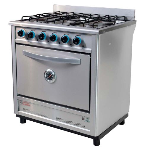 Cocina Industrial Fornax CB80 ACE 80cm