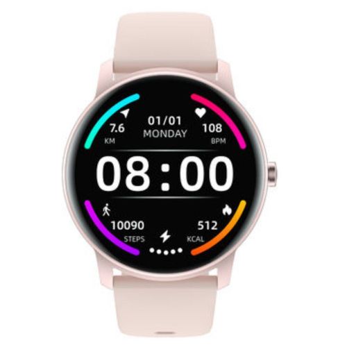 Reloj Inteligente Mujer Smartwatch NT16 Rosa Sumergible Bluetooth