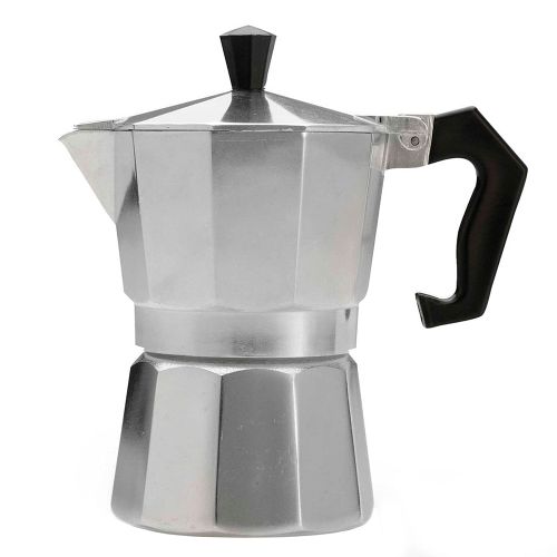 Cafetera Gadnic Moka Express manual plateada italiano 3 Tazas