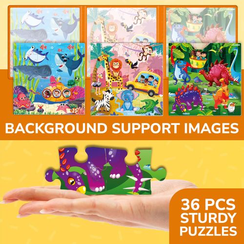 Puzles magnéticos QUOKKA, 36 piezas, sudoku para niños de a años