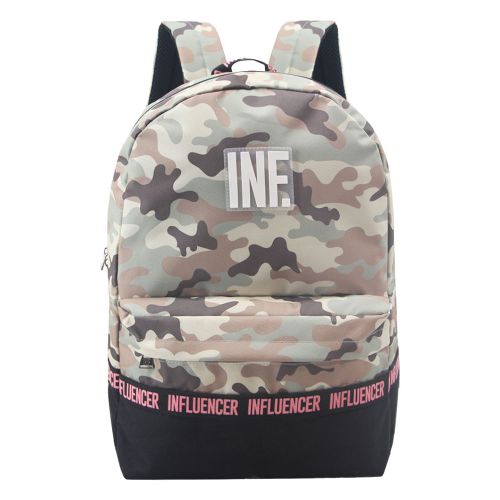 Mochila Influencer 17 Pulg Urbana Úso Diario Moda