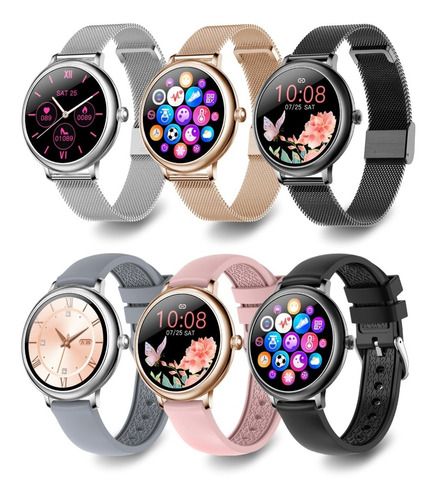 Reloj inteligente Smartwatch CF80 Negro