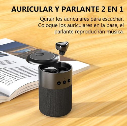 Auricular In Ear Parlante Inalambrico Bluetooth Touch