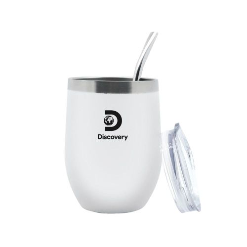 Mate Discovery Con Tapa Vaso Termico Acero Inoxidable