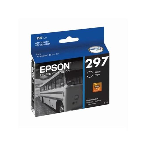 Cartucho Epson T297 Negro High Yield