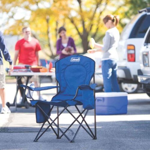 Silla Plegable Camping Director Coleman Grande 148kg C/enfr - Blue