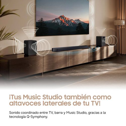 Combo Samsung Tv 55  Oled 4k S85h + 2 Music Studio 7