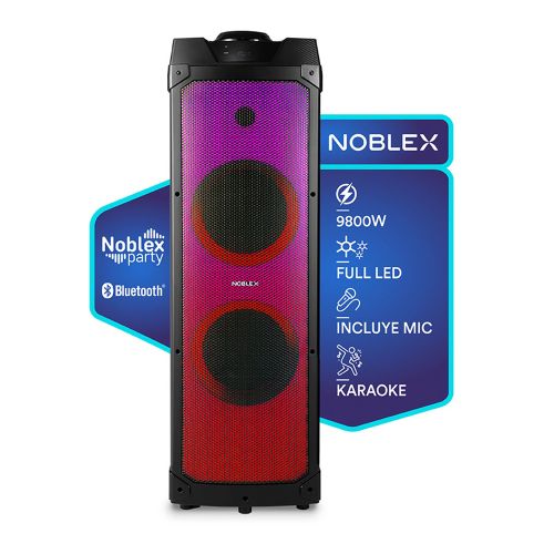 Torre De Sonido Noblex Mnt1250f Bluetooth 9800w