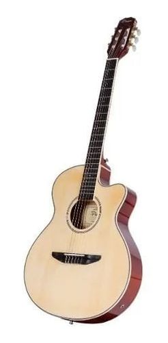 Guitarra Acústica Parquer Media Caja c/Micro Activo-Afinador C/Funda  GAC209TBBL - La Casa del Músico