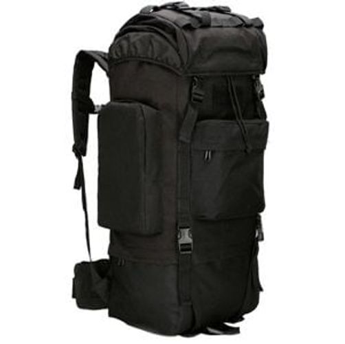 Mochila Táctica Negra Gadnic Militar 65L