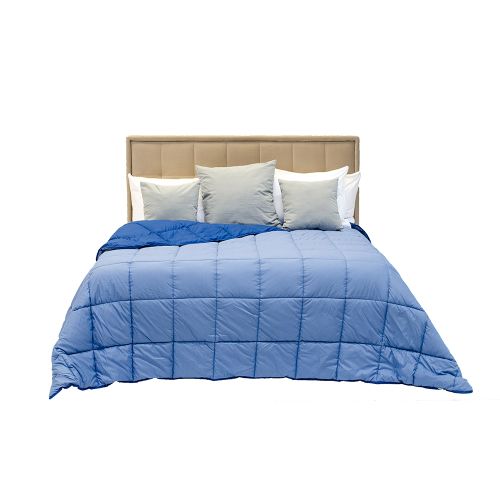 Cobertor de Cama Azul/Celeste Piero 260 x 280 cm