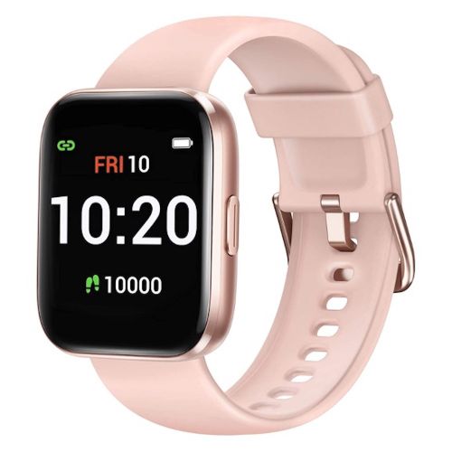 Letsfit - Reloj inteligente para teléfonos Android \u0026 iPhone Rosa