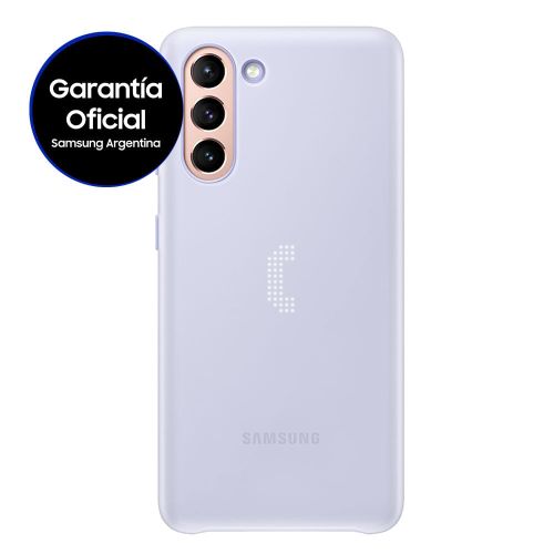 Funda Samsung Smart Led Cover para Galaxy S21 Violeta