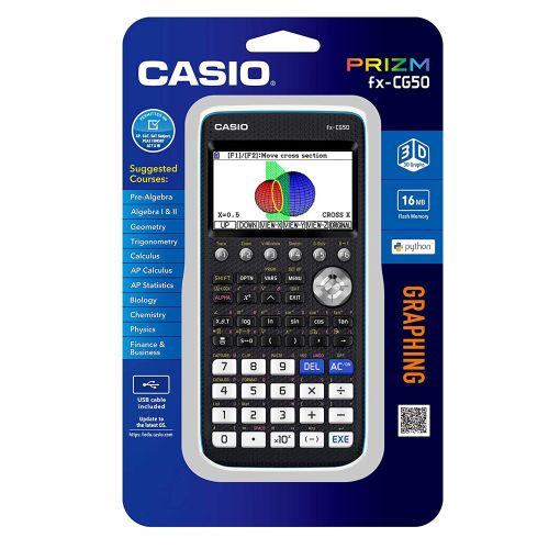 Casio Fx cg50 Calculadora Cientifica Graficadora Negro