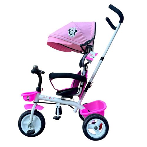 Triciclo Infantil de Minnie Mouse Giratorio 360°