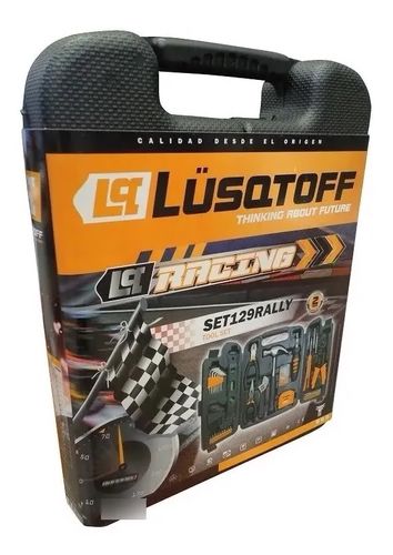 Caja Set Herramientas Rally 129 Piezas Maletin Llaves Lusqtoff