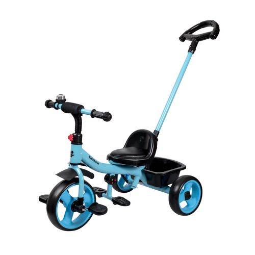 Triciclo Con Manija Direccional Rainbow Bankshee Plus Azul