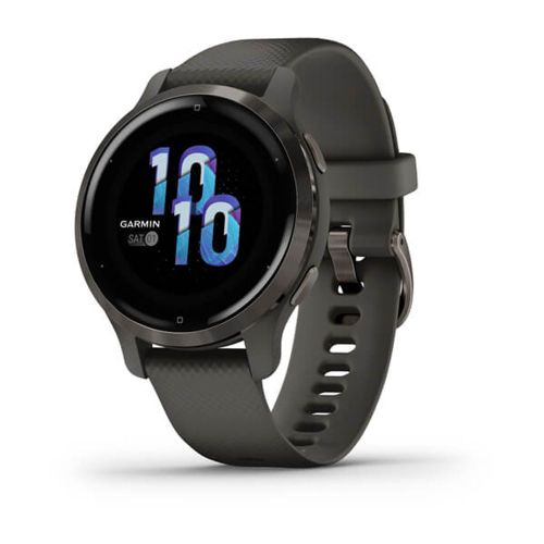 Garmin Smartwatch GPS Venu 2S Wi-Fi Pequeño Fitness AMOLED negro