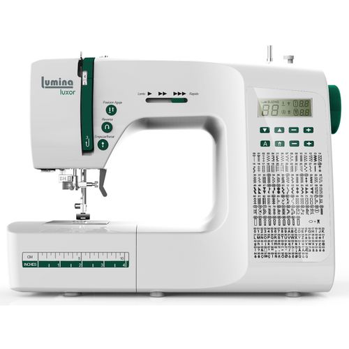 Máquina de coser bordadora Lumina Luxor 200 diseños de puntadas