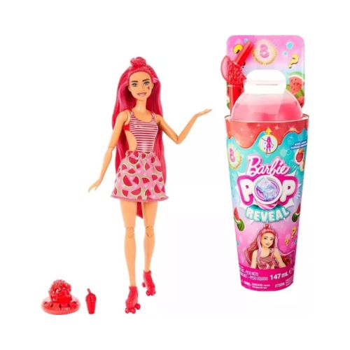 Barbie Pop Reveal Serie De Frutas Sandía Sorpresas- Mattel