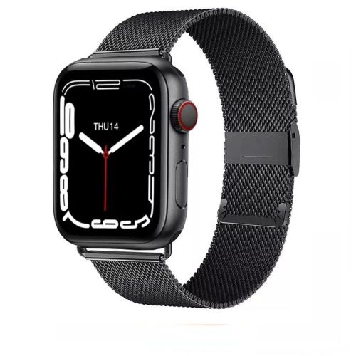 Smartwatch Reloj Inteligente T500 Plus Pro Malla metalica Negro