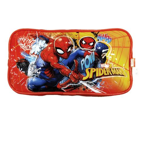 Cartuchera Spiderman Comic 2 Cierres - Wabro