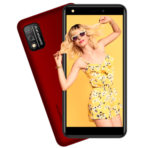 Celular Quantum UP32 5.5" Rojo con Android 10