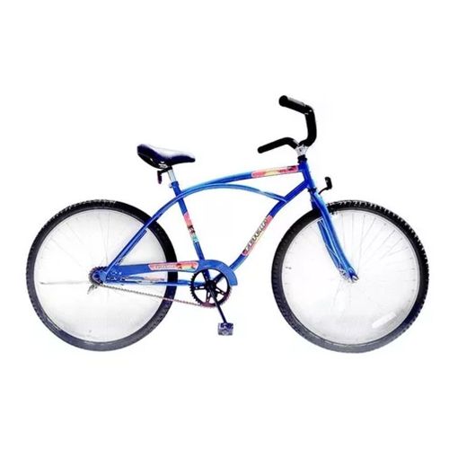 Bicicleta Futura 4155 Playera Paseo Rodado 24 Contrapedal Azul