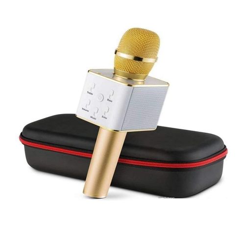 Microfono Portatil Senon Q7b Parlante Bluetooth Usb Karaoke