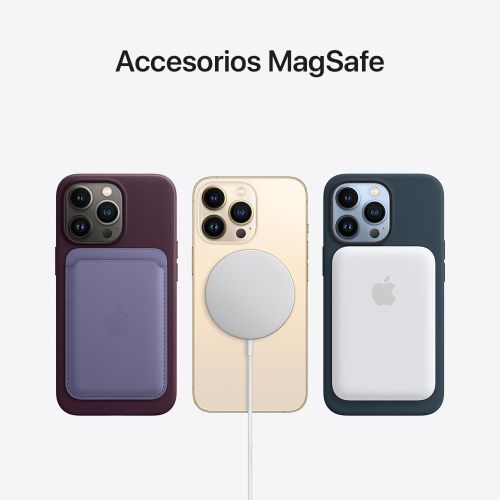 Apple - Funda de silicona con MagSafe (para iPhone 13) - Midnight