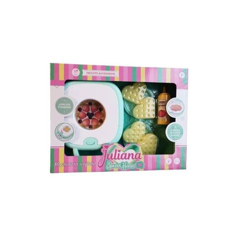 Juliana Sweet Home Mi Primera Waflera Con Luz Y Sonido