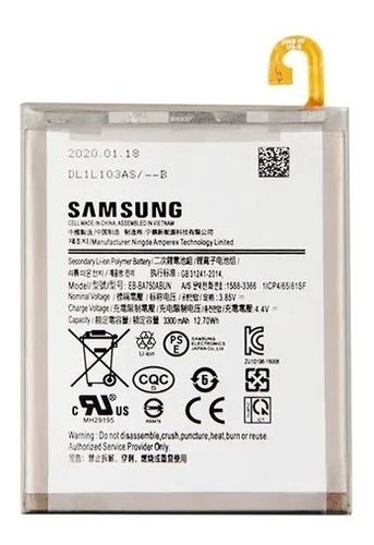 Bateria Para Samsung A10 M10 3300mah Compatible Eb ba750abu