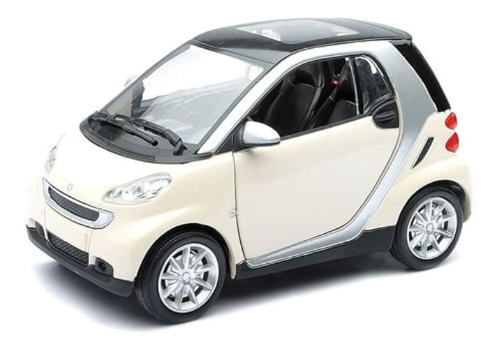 Auto New Ray Smart Fortwo Blanco Escala 1 24