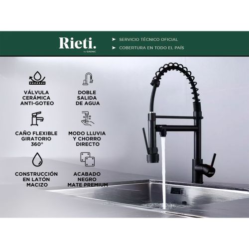 Gadnic Griferia Para Cocina Gourmet Grifería De Cocina Extraíble