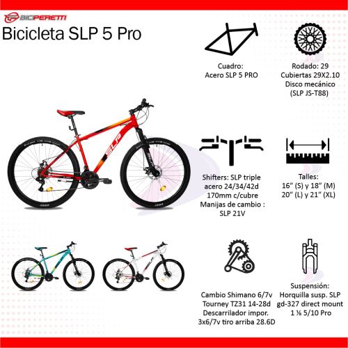 De Bicicleta Slp Rodado Slp Pro 29 Bicicleta Mountain Bike SLP Pro