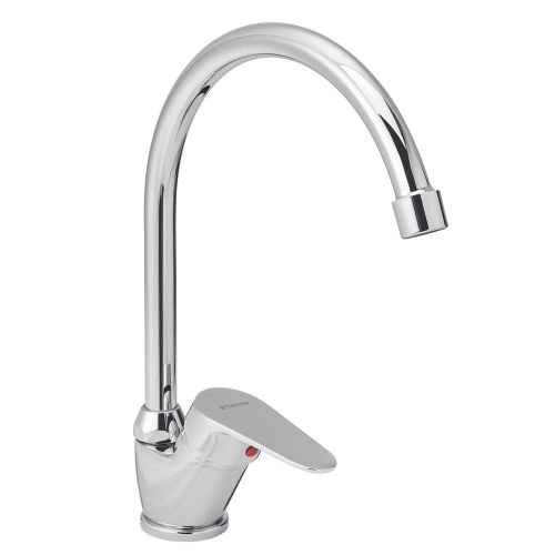 Griferia Monocomando Piazza Cocina Canilla Pico Alto Domani