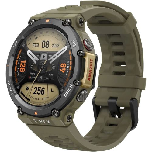 Smartwatch Reloj Inteligente Amazfit T-rex 2 Verde 10 Atm Spo2