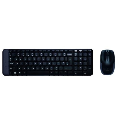 Kit de teclado y mouse logitech mk220 sale